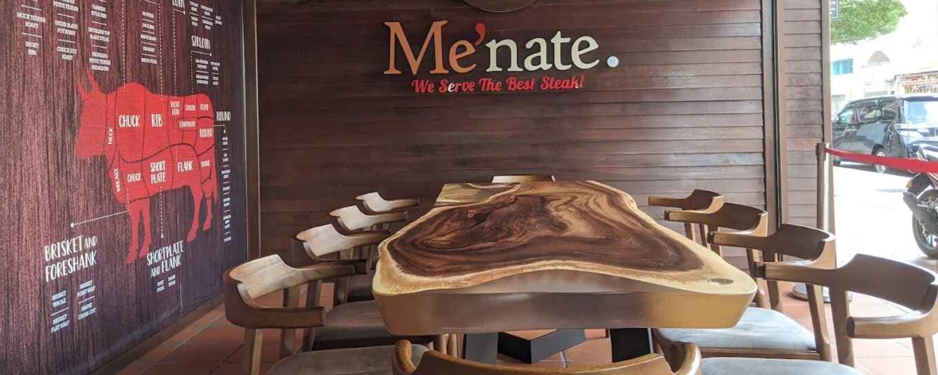 Me'nate Steak Hub @Melaka Raya photo at 185, 186, 187, Jln Merdeka, Taman Melaka Raya, Melaka